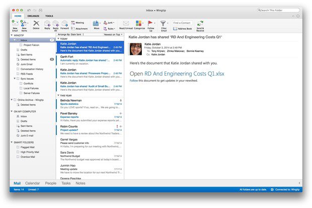 Updated Outlook For Mac